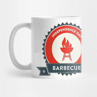 independence day barbecue Mug